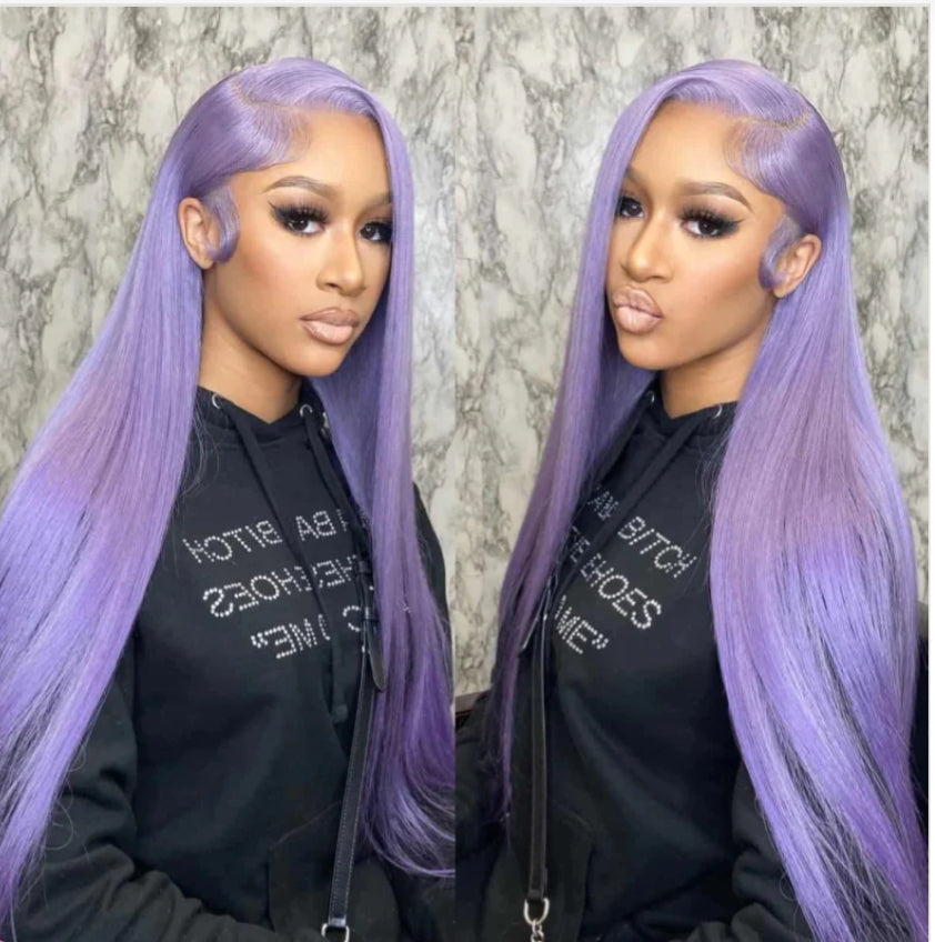 Light Lavender Body Wave 13x4 Glueless Wear to Go HD Wig