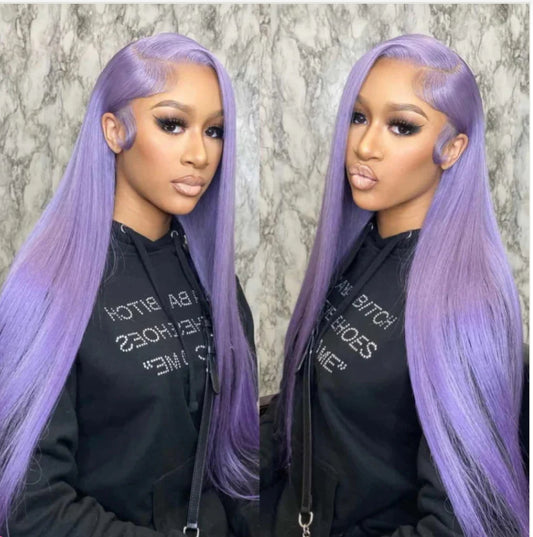 Light Lavender Body Wave 13x4 Glueless Wear to Go HD Wig