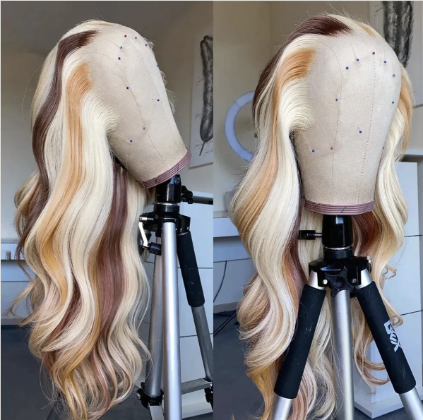 Pre-Plucked 4/613 Wear to Go Body Wave 13x4 Glueless Lace Front Wig