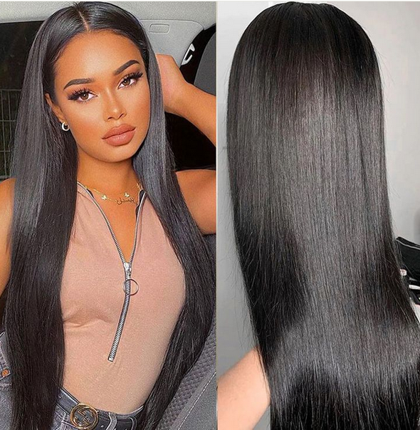 Transparent Glueless Straight Lace Wig