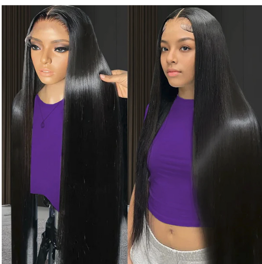 Lace Front Pre Plucked Tiny Knots  Straight Wig