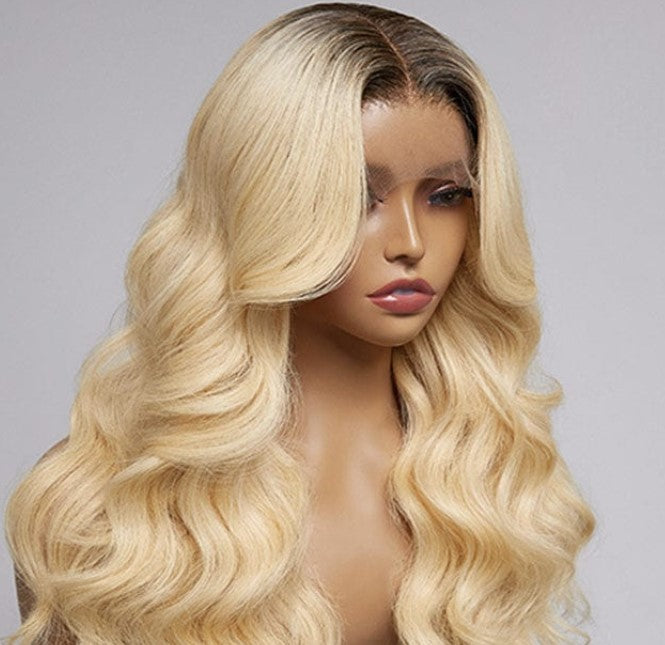 1B Blonde #613 Body Wave Top Quality Customized Wig