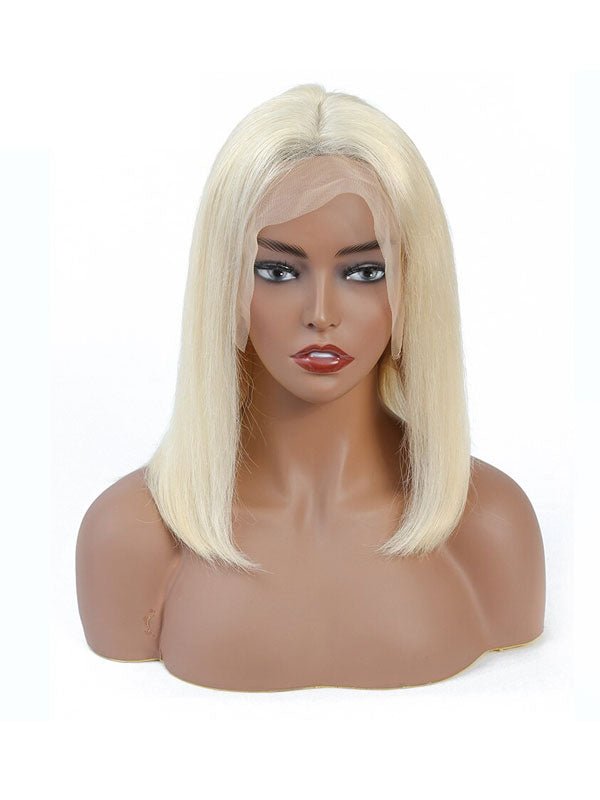 Transparent Lace Blonde Straight Bob Wig (613) - My StoreClassy Closet Beauty & Bundles