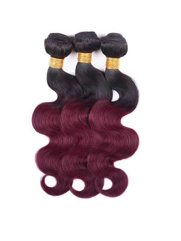 Dark Root Burgendy (1b/99J) Body Wave Bundle Deals - My StoreClassy Closet Beauty & Bundles