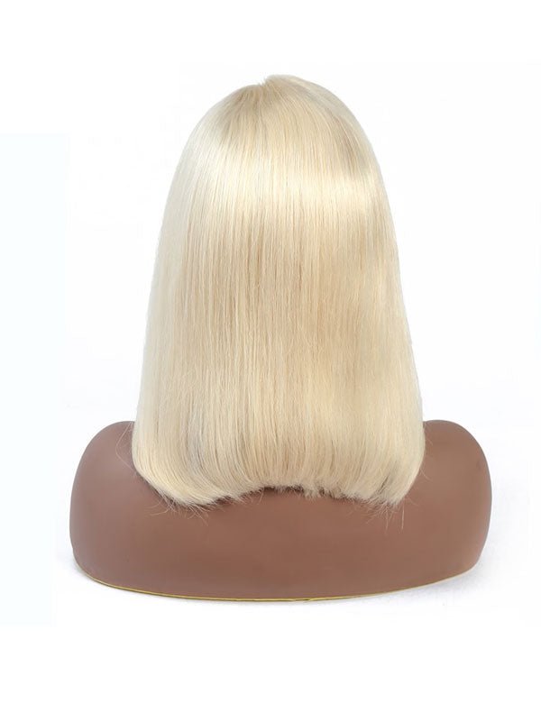 Transparent Lace Blonde Straight Bob Wig (613) - My StoreClassy Closet Beauty & Bundles