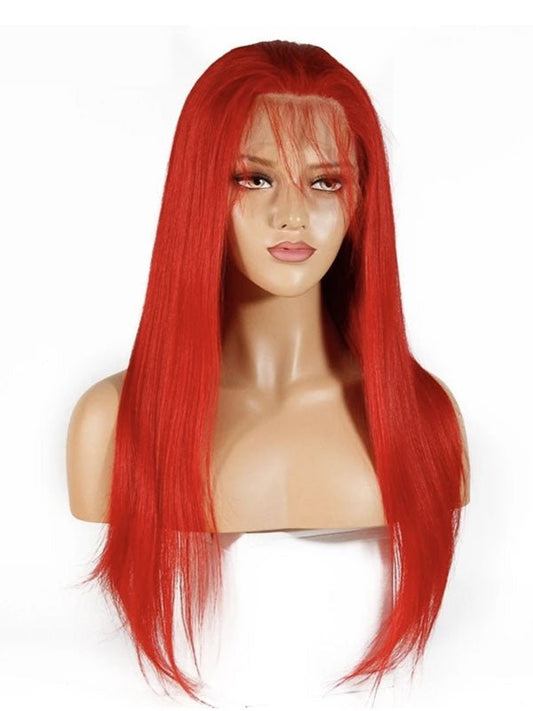 Rihanna Red Lace Wig Straight - My StoreClassy Closet Beauty & Bundles