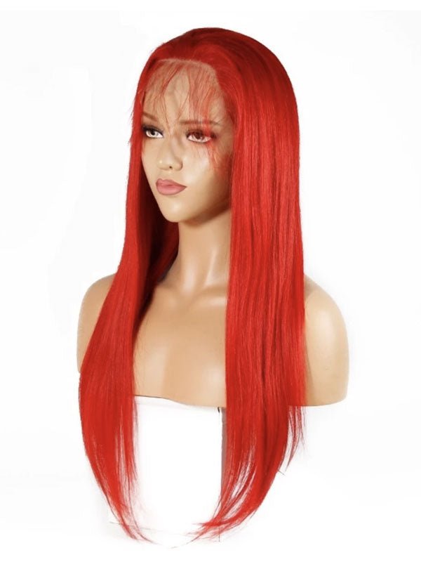 Rihanna Red Lace Wig Straight - My StoreClassy Closet Beauty & Bundles