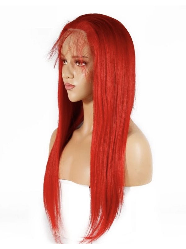 Rihanna Red Lace Wig Straight - My StoreClassy Closet Beauty & Bundles