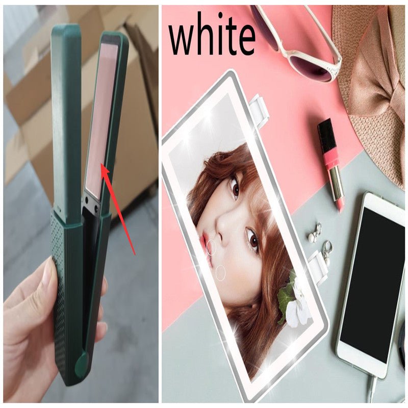 Hair Straightener Cordless Usb Hair Straightener Mini Ceramics Hair Curler 3 Constant Temperature Portable Flat Iron For Travel - flat ironCJ dropshippingClassy Closet Beauty & Bundles