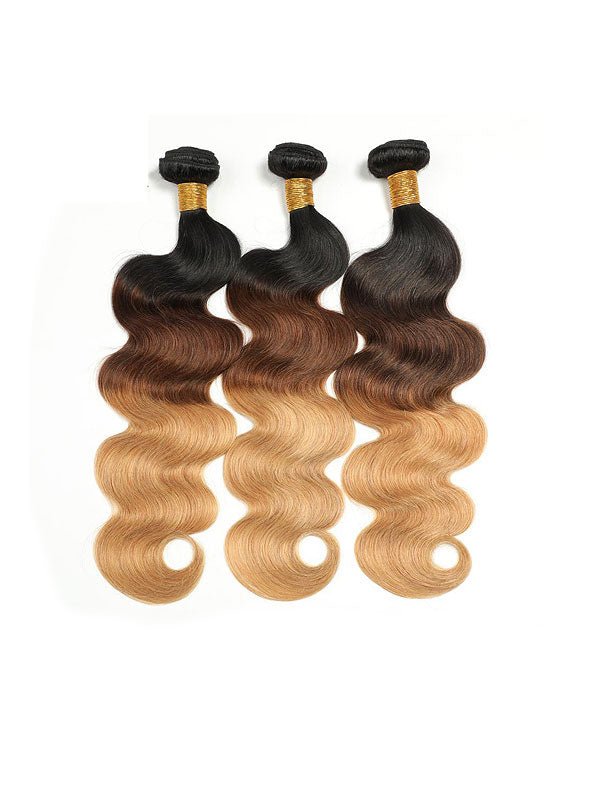 3-Tone Ombre Body Wave Bundle Deals - My StoreClassy Closet Beauty & Bundles