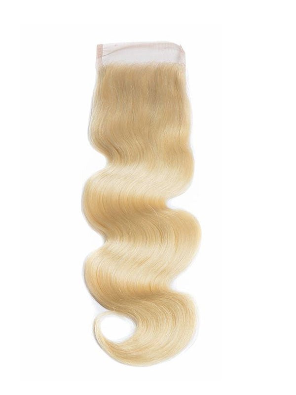 Russian Blonde Body Wave 4*4 Closure - My StoreClassy Closet Beauty & Bundles