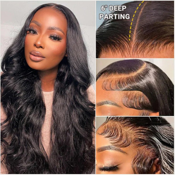 13x6 HD Wear & Go Glueless Lace Front Body Wave Wig - Allove HairClassy Closet Beauty & Bundles