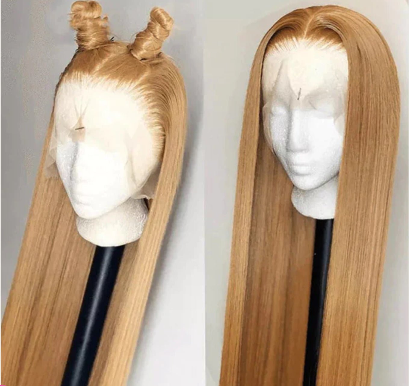 Honey Blonde 13x4 Straight Hair HD Lace Frontal Wig - wigsAllove HairClassy Closet Beauty & Bundles