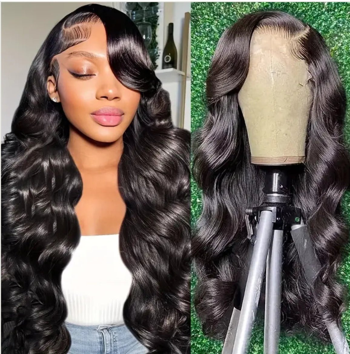 HD 13x4 Glueless Body Wave Human Hair Wig - wigsAllove HairClassy Closet Beauty & Bundles