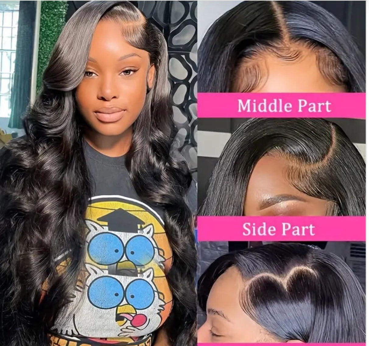 HD 13x4 Glueless Body Wave Human Hair Wig - wigsAllove HairClassy Closet Beauty & Bundles