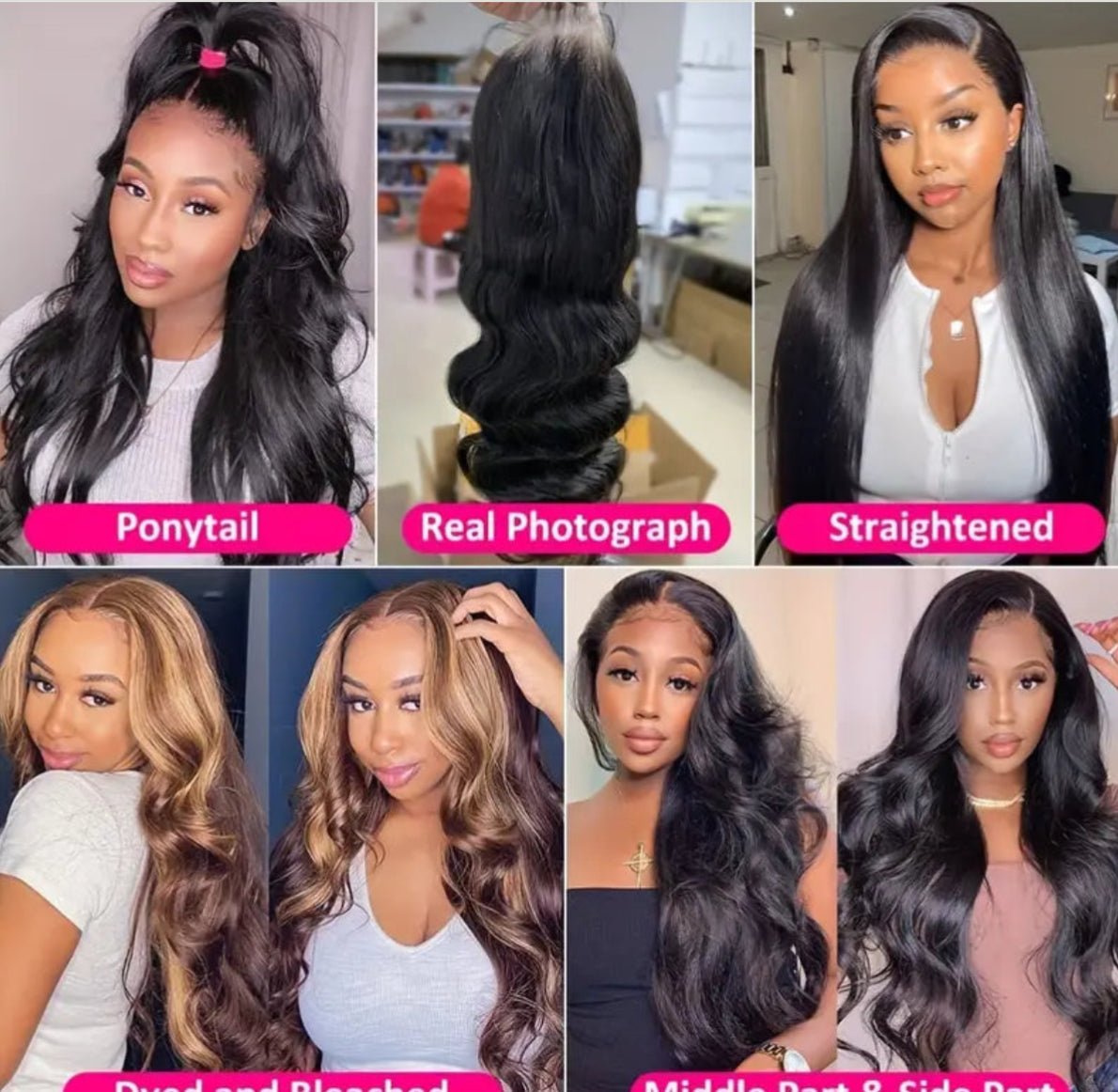 HD 13x4 Glueless Body Wave Human Hair Wig - wigsAllove HairClassy Closet Beauty & Bundles