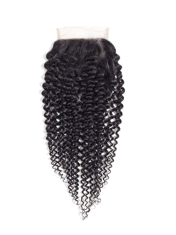 4*4 Lace Closure Kinky Curly