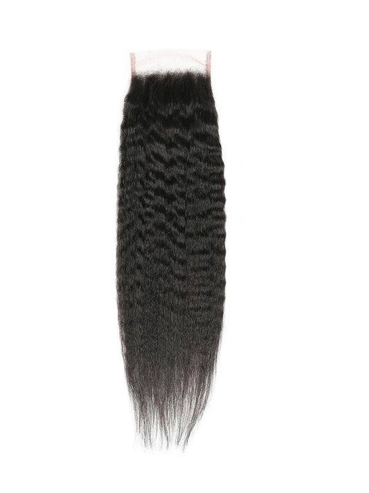 4*4 Lace Closure Kinky Straight