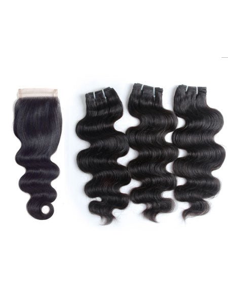 SEA Double-Drawn Body Wave (11A) Bundles + Closure - My StoreClassy Closet Beauty & Bundles