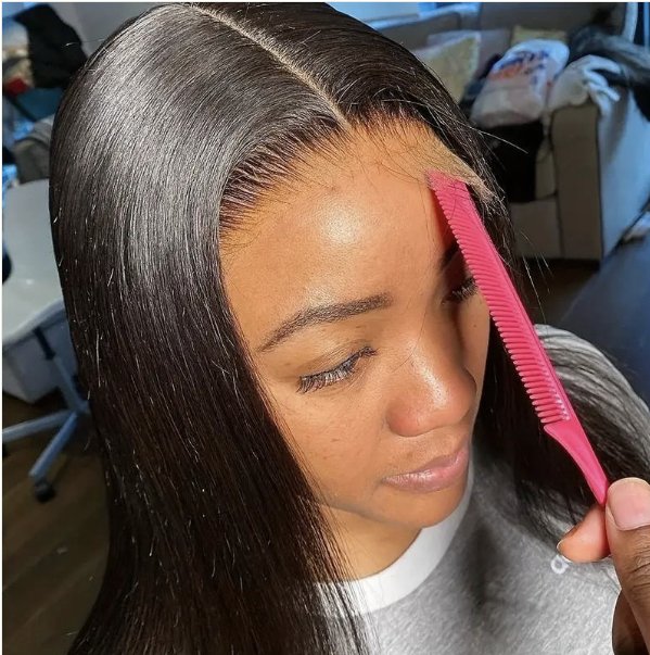 Straight 13 x 4 Lace Front Transparent Glueless Lace Wig - Allove HairClassy Closet Beauty & Bundles