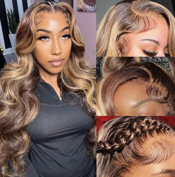 Honey Blonde Ombre Body Wave - Allove HairClassy Closet Beauty & Bundles