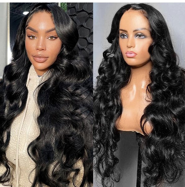 5 x 5 HD Invisible Lace Glueless Body Wave Wig - Allove HairClassy Closet Beauty & Bundles