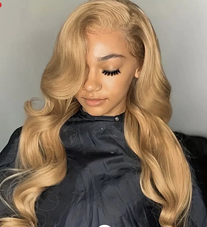 Honey Blonde Body Wave HD Lace Front Wig - Allove HairClassy Closet Beauty & Bundles