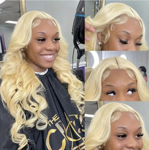 Glueless HD Lace Front Blonde Body Wave Wig - Allove HairClassy Closet Beauty & Bundles