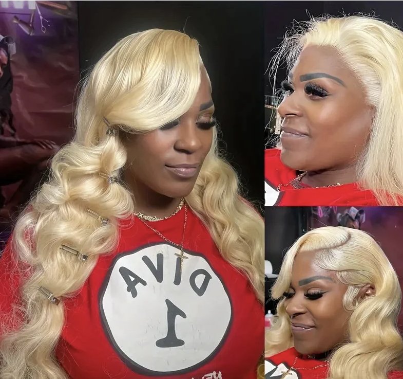 Glueless HD Lace Front Blonde Body Wave Wig - Allove HairClassy Closet Beauty & Bundles