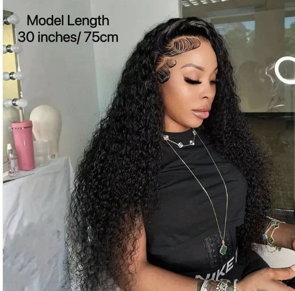 13x4 HD Lace Front Glueless Water Wave Wig - wigsAllove HairClassy Closet Beauty & Bundles