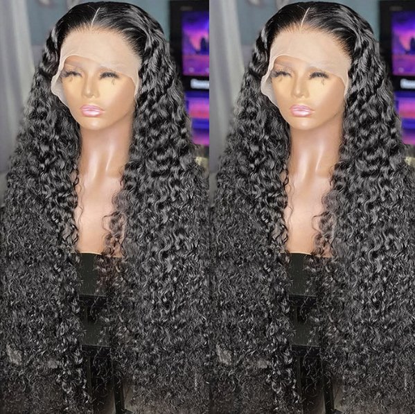 13x4 HD Lace Front Glueless Water Wave Wig - wigsAllove HairClassy Closet Beauty & Bundles