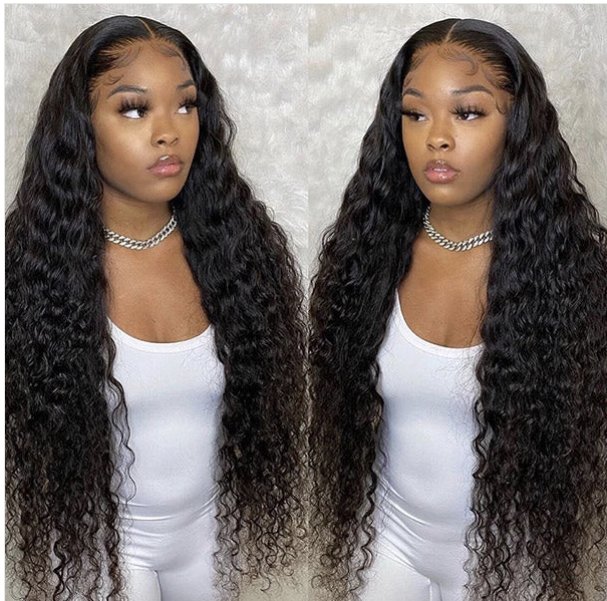 Pre Plucked Wear & Go Glueless HD 13x4 Lace Front Water Wave Wig - wigsAllove HairClassy Closet Beauty & Bundles