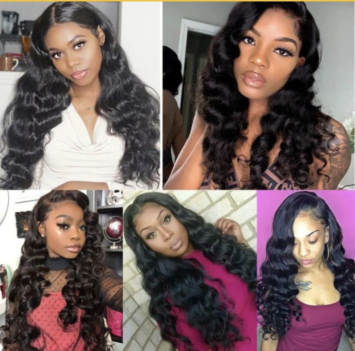 C-Shape 4x4 Wear & Go HD Lace Loose Wave Wig 100% Human Hair - Allove HairClassy Closet Beauty & Bundles