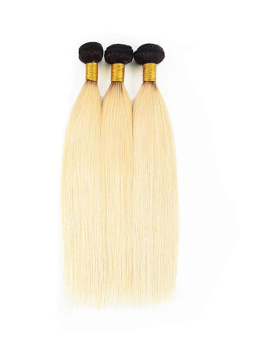 2-Tone 1b/613 Russian Blonde Straight Bundle Deals - My StoreClassy Closet Beauty & Bundles