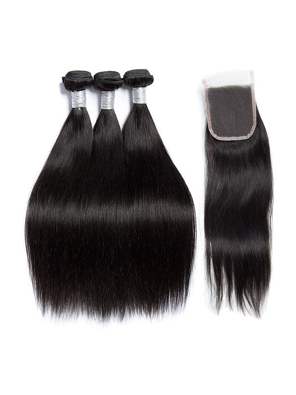 Malaysian Straight (9A) Bundles+Closure