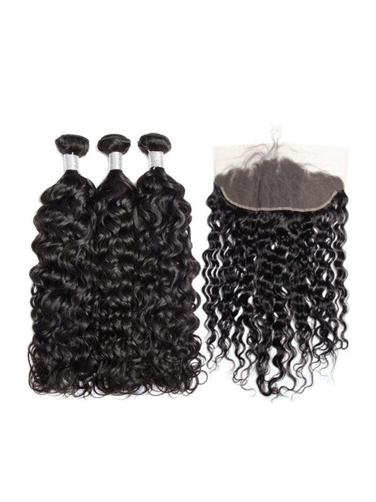 Malaysian Water Wave (9A) Bundles + Frontal