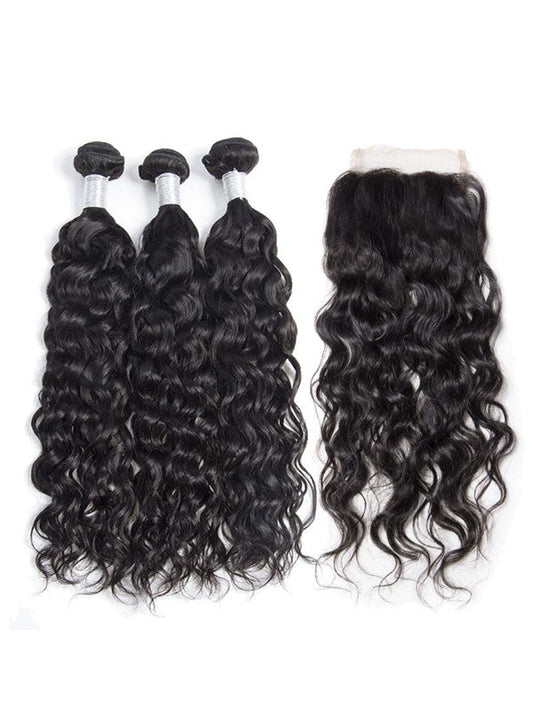 Malaysian Water Wave (9A) Bundles+Closure